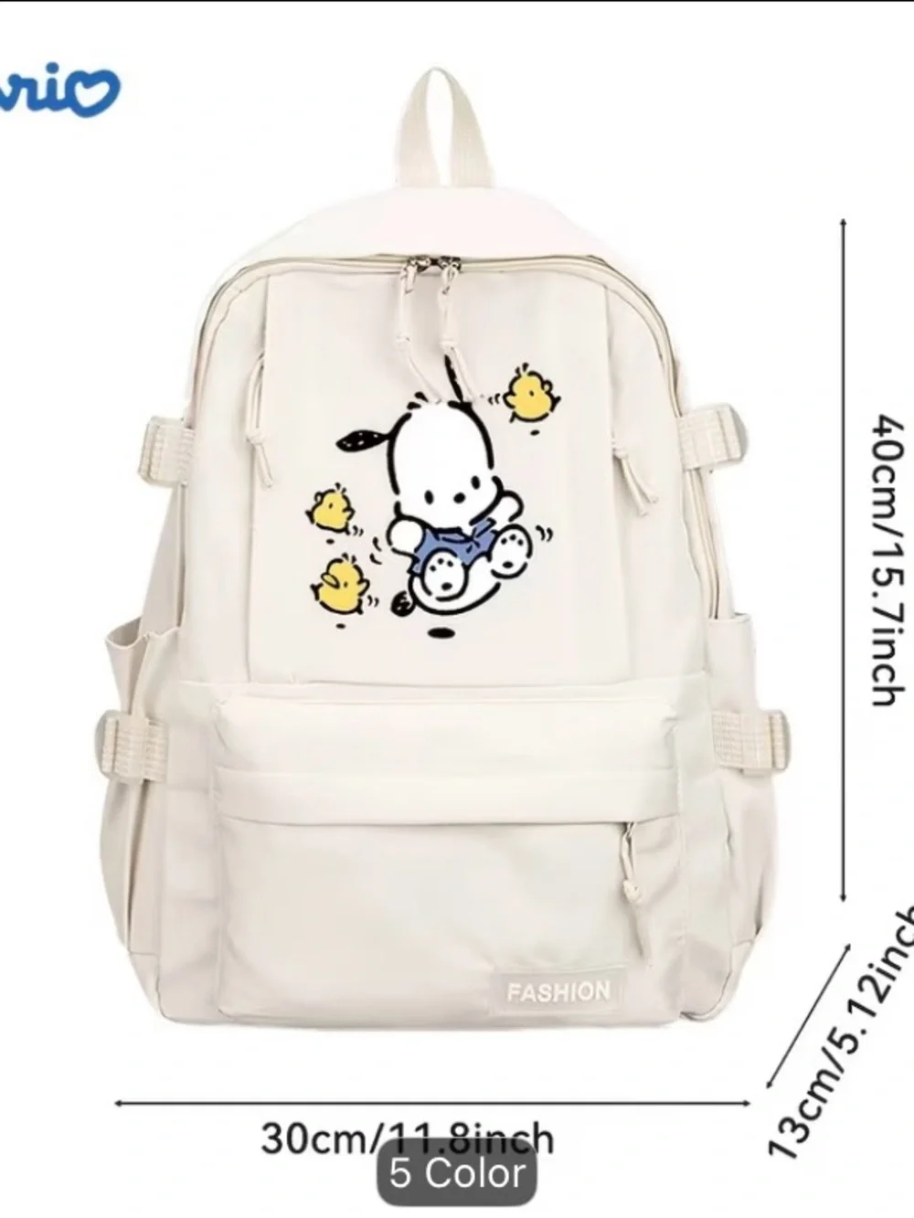 Sanrio pochacco Backpack with  - Light Sage